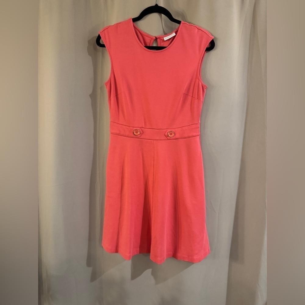 New York & Company Pink Sleeveless Dress